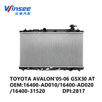 Radiateurs de voiture YunChi pour TOYOTA BMW Hyundai ISUZU 16400-AD010 16400-21260 16400-66160 16400-22180