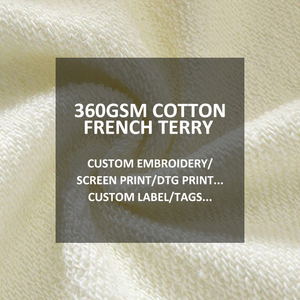 Custom Embroidered CrewNeck Couple <b>Sweatshirt</b> 360gsm Cotton Blank <b>Sweatshirts</b> - Product Image 3