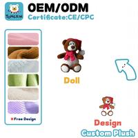 Oso de Peluche Personalizado, Juguete de Peluche Personalizado, Tamaño y Color, ODM, Oso de Peluche para Bebés y Niños, CPC, CE, OEM
