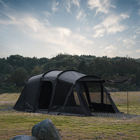 Tente de canal avec tente intérieure UV W/P Ripstop, tube OEM, grand Tunnel, tente de Camping, fabricant de dispositifs extérieurs