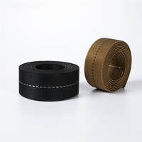 Sangle élastique perlée bicolore personnalisée de 50 mm en nylon tissé grainé pour ceintures d'opérateurs professionnels en extérieur