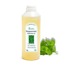 Huile Essentielle de Menthe Poivrée en Gros, Fournisseur d'Usine, Huile Aromatique Naturelle pour Diffuseur, Massage, Fabrication de Savon et Bougies, OEM Disponible