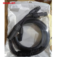 Câble d'alimentation Dmx hybride pour éclairage de scène 13awg Ofc cuivre étanche Powercon Twist/Dmx câble combiné Dmx et câble d'alimentation 1.5/2/5/10m