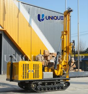 JJEM pilote de pieu photovoltaïque sur chenilles appareil de forage construction bien fondation pilote de pieu composant de pompe à noyau - Product Image 1