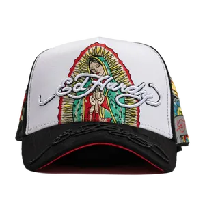 หมวกเบสบอลแท้ขายส่ง แบบ 5 แผง หมวก Gorras สุดหรู วินเทจ ลาย Dobby ปัก 3 มิติ HARDY X SAD BOYZ <span class=keywords><strong>ED</strong></span> หมวก Snapback ลายชาติพันธุ์ - Product Image 6