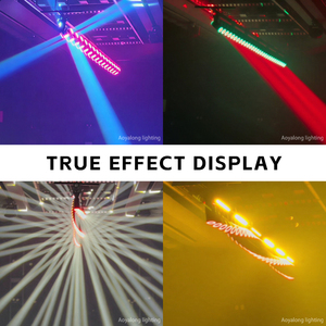 WJ800 2026 Nuevo y Popular Foco Móvil de Doble Cara con 10 LED y <span class=keywords><strong>Efectos</strong></span> Estroboscópicos para Discotecas y Bares - Product Image 3