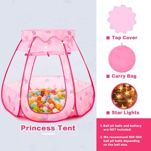 Ingrosso Grande Palla per Bambini Pit Tenda per Tenda al coperto Dreampark per Bambini Pit Pit Palla per Bambini per Bambini Tenda per Bambini Ragazze Ragazzi - Product Image 6