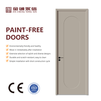 Porte en bois composite de haute qualité, design moderne, multi-étages, peinture écologique gratuite, pour chambre d'hôtel