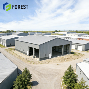Bâtiment logistique et atelier préfabriqués en acier pour l'exploitation minière, l'entreposage, les hôpitaux et les bureaux - Product Image 1