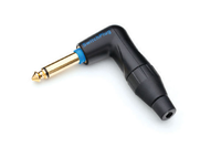 Connecteur Mono Mâle AMPHENOL TM1RJ-AU 1/4" à Angle Droit 90 Degrés avec Interrupteur, Plaqué Or, 10A, Jack Silencieux – En Stock, Expédition Rapide