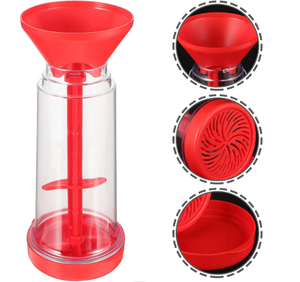 Outils de pâtisserie pour la cuisine, tamis à farine rotatif manuel avec couvercle, tamis à mailles, poussoir à sucre, tamis à farine - Product Image 4