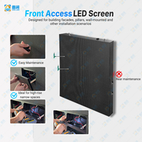 Доступный уличный светодиодный экран P4 P5 SMD с водонепроницаемой 3D HD панелью для видеостен и рекламы в маркетинге
