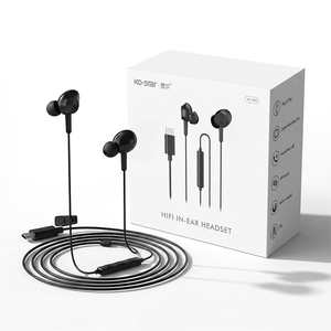 Audífonos Deportivos Intrauditivos con Cable Tipo C, con Micrófono, Control de Volumen, Llamadas HD - Product Image 1