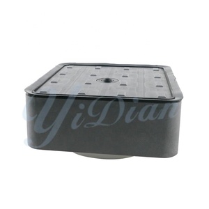 Utensili e Accessori per Macchine CNC per <span class=keywords><strong>Lavorazione</strong></span> del <span class=keywords><strong>Legno</strong></span> 132*146*29mm 132*146*48mm, Ventose a Vuoto Biesse Colore Grigio - Product Image 2
