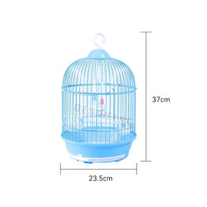 23.5*37cm Modern küçük Pet yuvarlak aşk kuş kafesleri fabrika toptan yetiştiriciliği kuş kafesleri - Product Image 4