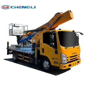 Footon Diesel Elevated Access Truck Aerial Work Platform Bucket Lift Vehicle for Municipal Maintenance - Product Image 1