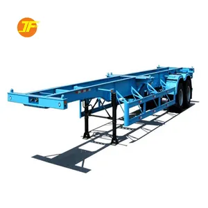 Chinese Supplier Semi-Trailer Factory 20ft 40ft Container Skeleton Chassis For Sale