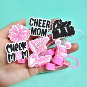 2024 nuove idee di prodotto con <span class=keywords><strong>punta</strong></span> di paglia <span class=keywords><strong>a</strong></span> forma di cuore in PVC colorato copre la graziosa copertura della <span class=keywords><strong>tazza</strong></span> per bevande 10mm accessori in paglia riforniti - Product Image 3