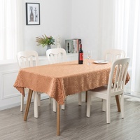 Nappe en polyester faite à la main, blanche, noire, ivoire, pour banquet, fête, mariage, pique-nique en extérieur – Option économique