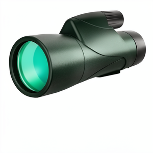 12x50 <b>Monocular</b> <b>Telescope</b> FMC Fogproof, IPX7 Waterproof Hand Held <b>Telescope</b> BAK4 Phase with Handstrap - Product Image 1