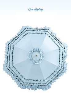 Parapluie Lolita de style japonais, épaissi, avec revêtement coloré, protection solaire, dentelle, pour princesse, original, pour filles, vente en gros - Product Image 3