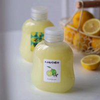 Bouteille de jus de boisson gazeuse en PET en forme de gourde unique de 400ml/500ml en plastique de qualité alimentaire pour boissons gazeuses Soda thé café bière boissons énergisantes