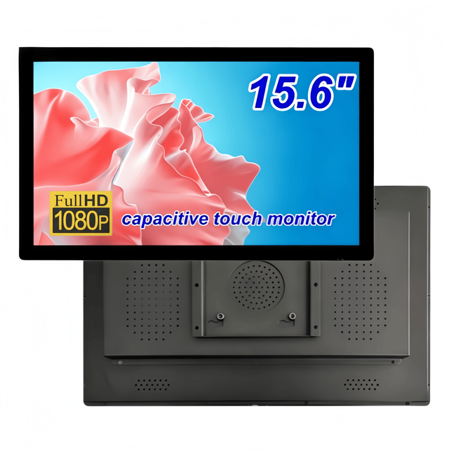 15.6 Inch Industrial Grade LCD 10 Points Capacitive Touch Screen 300 Nits Tablet with NFC/RFID/IC/ID Card Reader Panel Pc