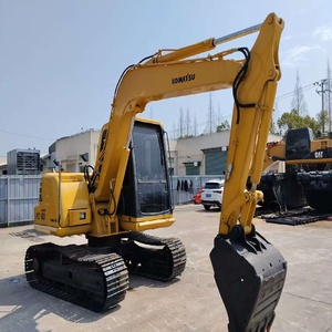 Excavadora hidráulica compacta usada PC60 Mini, excavadora pequeña de 6 toneladas para construcción - Product Image 3