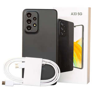 Venta al Por Mayor de Teléfonos Inteligentes 5G de Segunda Mano, Samsung A33 de 128GB, Teléfonos Móviles Samsung A33 con Doble SIM, Celulares Usados Originales - Product Image 1