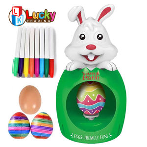 Kit <span class=keywords><strong>de</strong></span> peinture Spinner Machine Oeuf <span class=keywords><strong>de</strong></span> Pâques Pâques Diy Motorisé Egg Spinner Machine EggDecorating Kit Spinner avec lumières sonores - Product Image 2