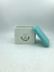 Coffre-fort ferme jardin plante boîte <span class=keywords><strong>de</strong></span> culture métal acier graine conteneur économiseur étain jardin graine paquet stockage organisateur graine boîte <span class=keywords><strong>de</strong></span> rangement - Product Image 4