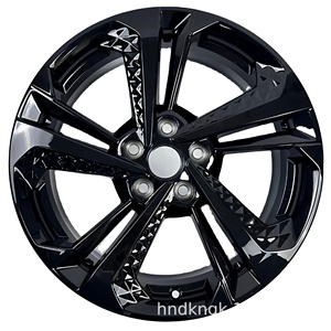 Rueda de Aleación de Aluminio Original Geely Binyue <span class=keywords><strong>COOL</strong></span> Hub de <span class=keywords><strong>18</strong></span> Pulgadas, 7J 55 ET, Acabado Negro - Product Image 1