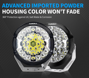 Offroad 4x4 camión parachoques láser proyector Led luz <span class=keywords><strong>de</strong></span> conducción LED 130w 9 pulgadas ronda coche láser Led trabajo luz - Product Image 4