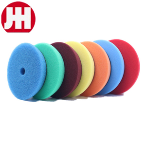 Tampons de polissage de voiture haut de gamme, kit d'éponges de polissage en mousse à double <span class=keywords><strong>action</strong></span> DA, fixation auto-agrippante pour le cirage, le découpage et la finition des voitures - Product Image 2