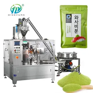 Máquina de embalaje de bolsas prefabricadas, automática, multifunción, wasabi en polvo, doypack