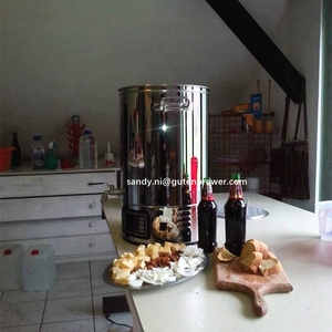 Guten 40L 50L 70L Homebrew Sistema de elaboración eléctrica para cerveza Equipo de cervecería casera Máquina de cerveza Fabricante de cerveza Todo en uno Microcervecería - Product Image 5