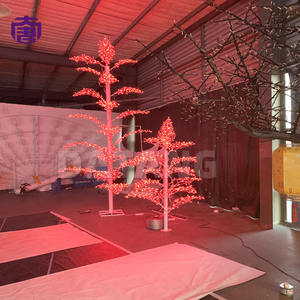 Lumière LED en forme d'arbre en cristal, étanche IP65, pour toutes les saisons, pour la décoration de paysages, Noël, Halloween, les rues, les places, les centres commerciaux, les festivals - Product Image 6