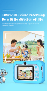 กล้องดิจิตอลเด็ก SourcingArk 1080P รุ่นมินิ ดีไซน์พิเศษ เซ็นเซอร์ภาพคู่ ขายส่งจำนวนมาก สำหรับงานปาร์ตี้ รองรับการ์ด MicroSD รุ่น Q6 - Product Image 4
