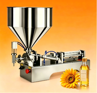 Machine de remplissage de miel pneumatique semi-automatique pour petites apicultures, conditionnement en bouteilles de 200 ml avec emballage en sachet
