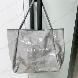 Bolsa de Mano Grande de PVC para Mujer, Estilo Weekender, para Compras, Viajes, al Hombro, Venta al Por Mayor de Fábrica, Novedad 2026 - Product Image 3