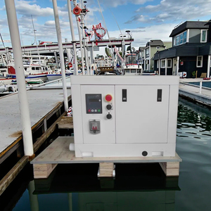 Siêu Mini im lặng 3KVA 5KW 6KVA 8KW tàu biển genset duy nhất 3 giai đoạn DIESEL nước biển làm mát bằng du thuyền biển Máy phát điện - Product Image 2