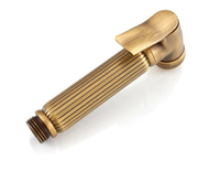 Frap — ensemble de Bidet en laiton Antique, pulvérisateur à main, Portable, douche de toilette avec support en laiton, tuyau Durable