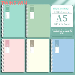 Cuaderno Espiral A5 Personalizado de Alta Calidad, Cuaderno de Hojas Sueltas, Cuaderno de Ejercicios <span class=keywords><strong>para</strong></span> Oficina - Product Image 4