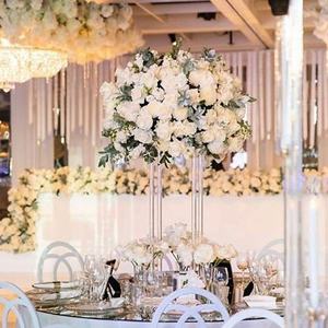 <span class=keywords><strong>Centrotavola</strong></span> per matrimoni <span class=keywords><strong>in</strong></span> <span class=keywords><strong>vetro</strong></span> <span class=keywords><strong>moderno</strong></span> alto all'ingrosso per decorazioni floreali - Product Image 6