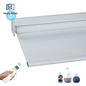 Persianas Enrollables Motorizadas <span class=keywords><strong>para</strong></span> Ventanas Interiores, Persianas Eléctricas con Control Remoto Automático, 100% Opacas, Lisas, Personalizables, Estilo Francés - Product Image 6