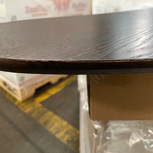 New Fahion Brown Wood Furniture HDPE Round <strong>Coffee</strong> <strong>Table</strong> <strong>Oval</strong> Shaped Modern <strong>Coffee</strong> <strong>Table</strong> - Product Image 6