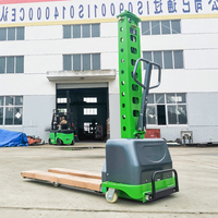 Chariot élévateur à palettes entièrement électrique 2025, nouvelle génération, hauteur de levage 2m-4m, certifié CE ISO, batterie lithium
