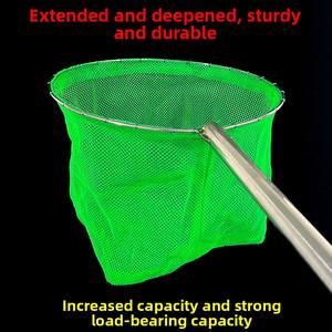 YUFUXAI Petit ensemble de filets à poisson en acier inoxydable, épuisette robuste et solide pour la capture de poissons de moins de 50 yuans, utilisation en aquaculture intérieure en Chine - Product Image 5