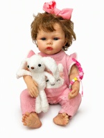 Poupée bébé fille réaliste en vinyle souple, jouet réaliste, cadeau pour enfants