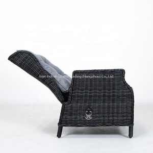 Leisure Contemporary Aluminum <b>Outdoor</b> Garden Furniture Set <b>Rattan</b> Recliner for Farmhouse Apartment Living Room - Product Image 4